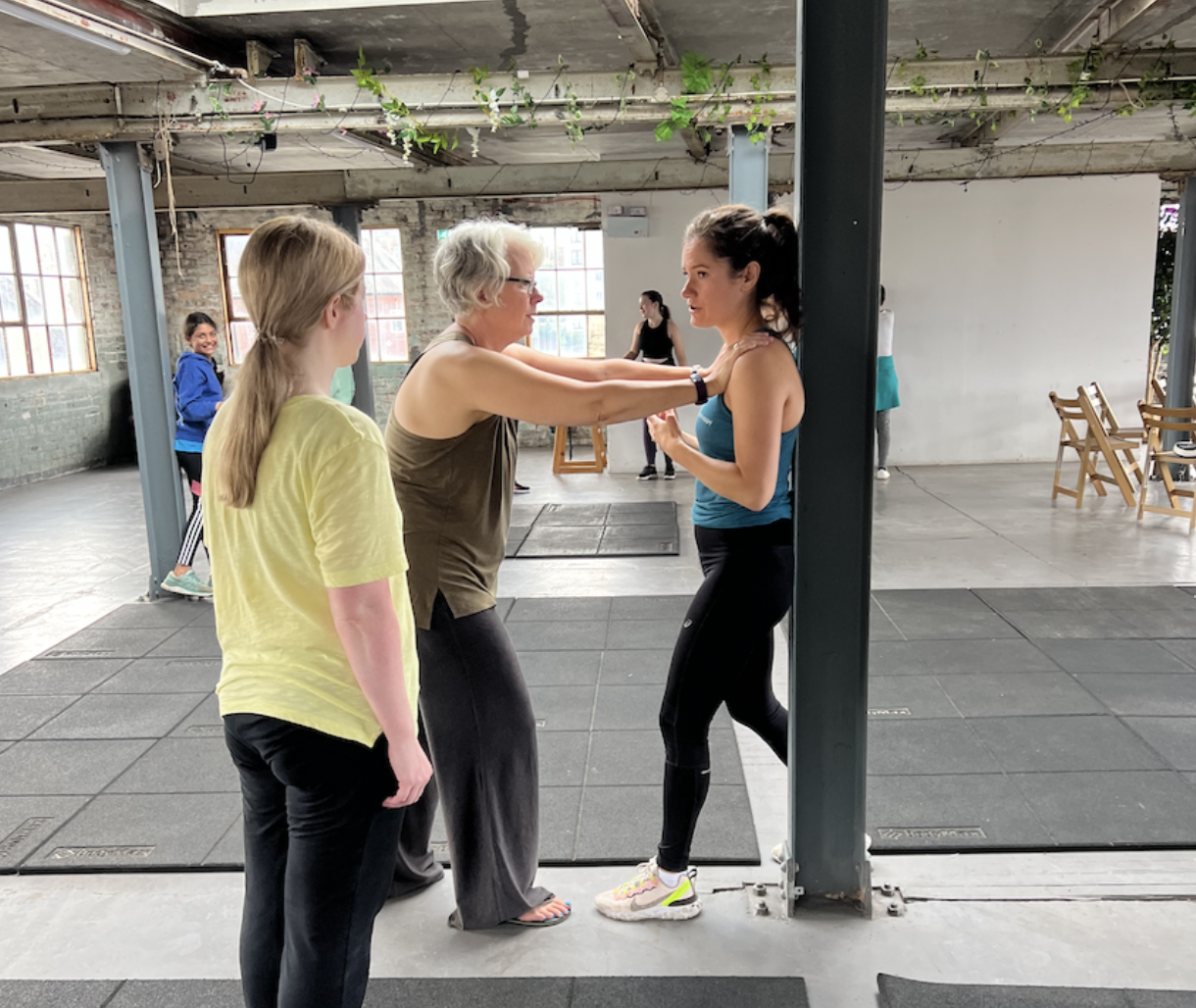 self defence workshop for women 